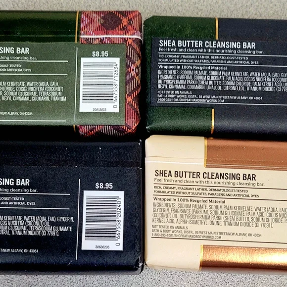 Bath & Body Works Shea Butter Cleansing Bar Set - Picture 2 of 2